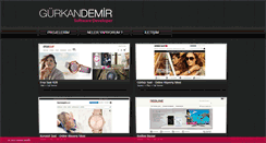 Desktop Screenshot of gurkandemir.com